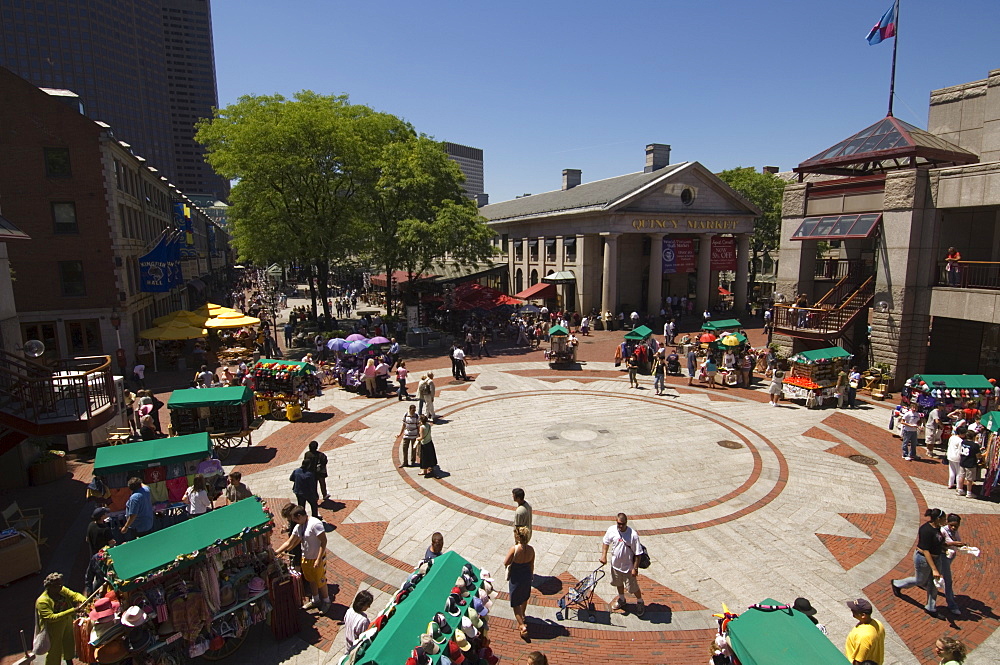 Quincy Market, Boston, Massachusetts, New England, United States of America, North America