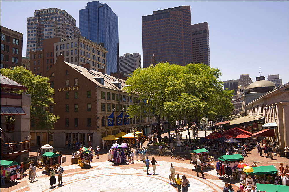 Quincy Market, Boston, Massachusetts, New England, United States of America, North America