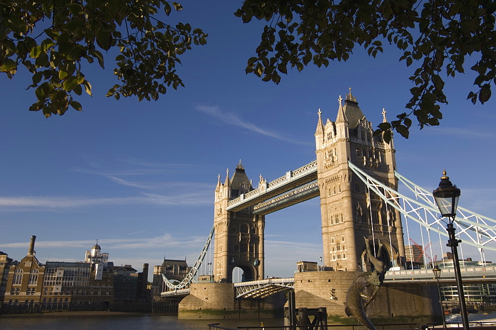 Tower Bridge, River Thames, London, England