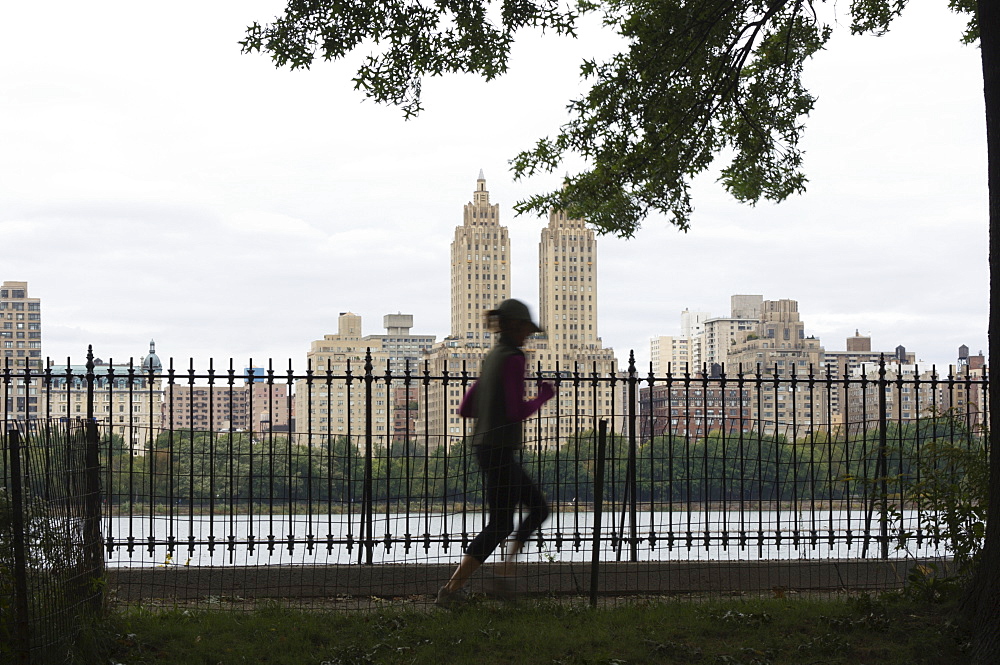 Joggers, Central Park, Manhattan, New York City, New York, United States of America, North America