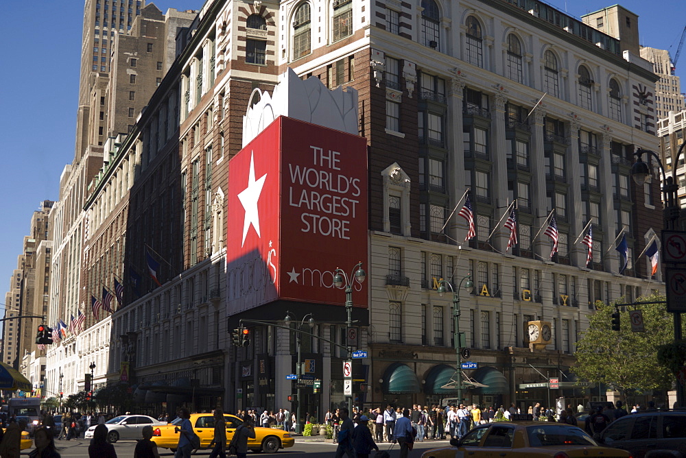 Macy's department store, Manhattan, New York City, New York, United States of America, North America