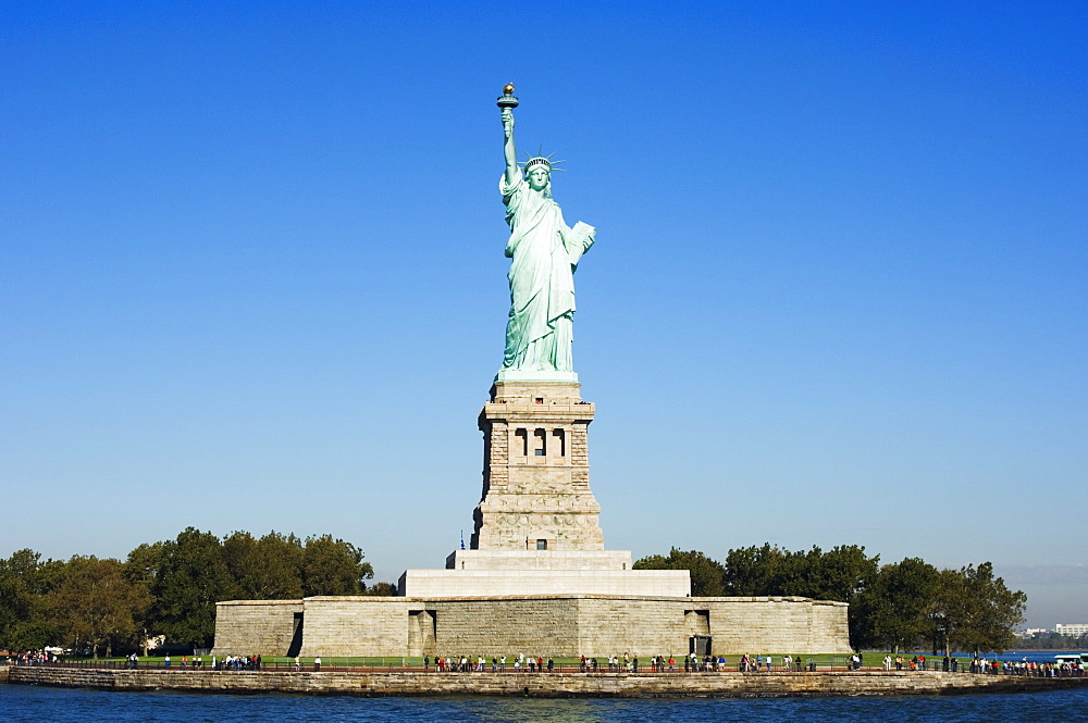 Statue of Liberty, Liberty Island, New York City, New York, United States of America, North America