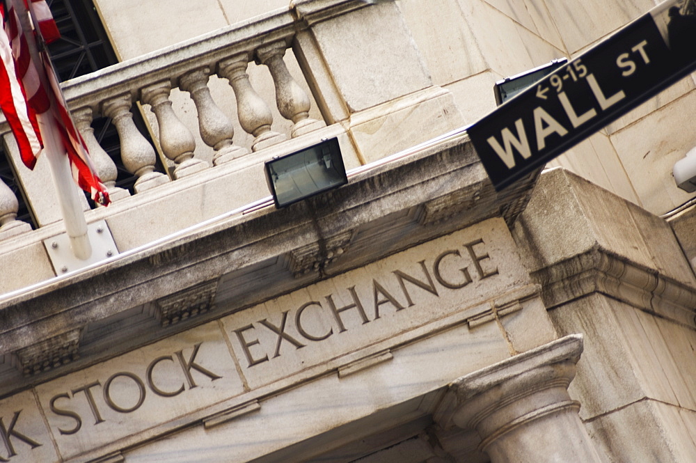 New York Stock Exchange, Wall Street, Manhattan, New York City, New York, United States of America, North America