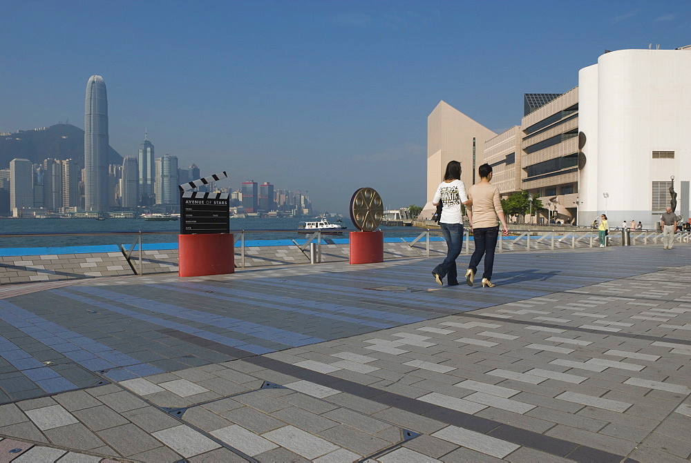 The Avenue of Stars, Tsim Sha Tsui, Kowloon, Hong Kong, China, Asia