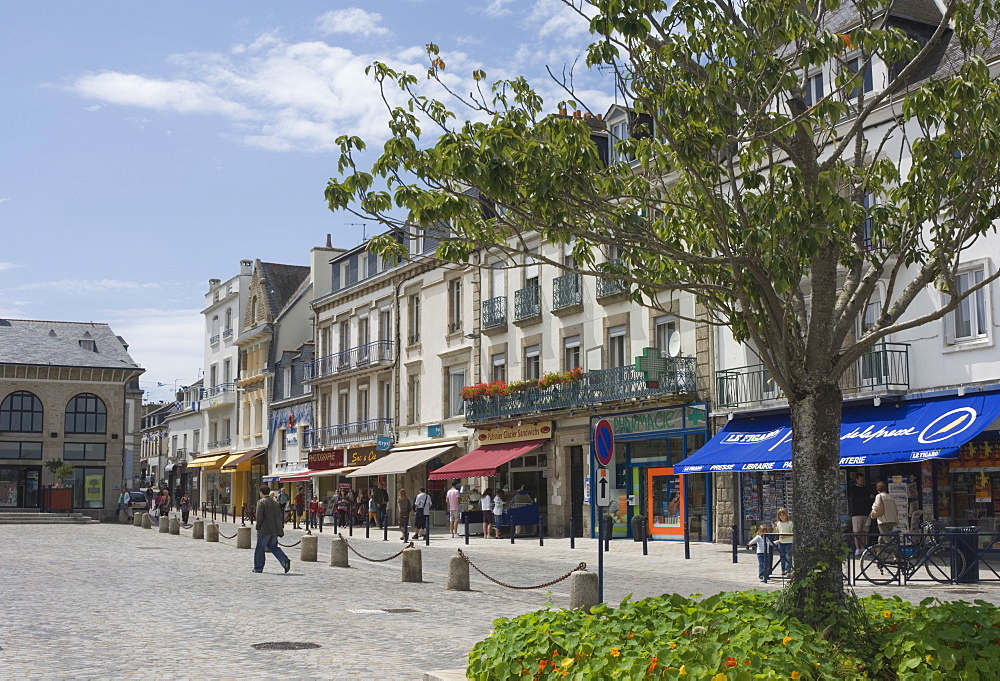 Concarneau, Southern Finistere, Brittany, France, Europe