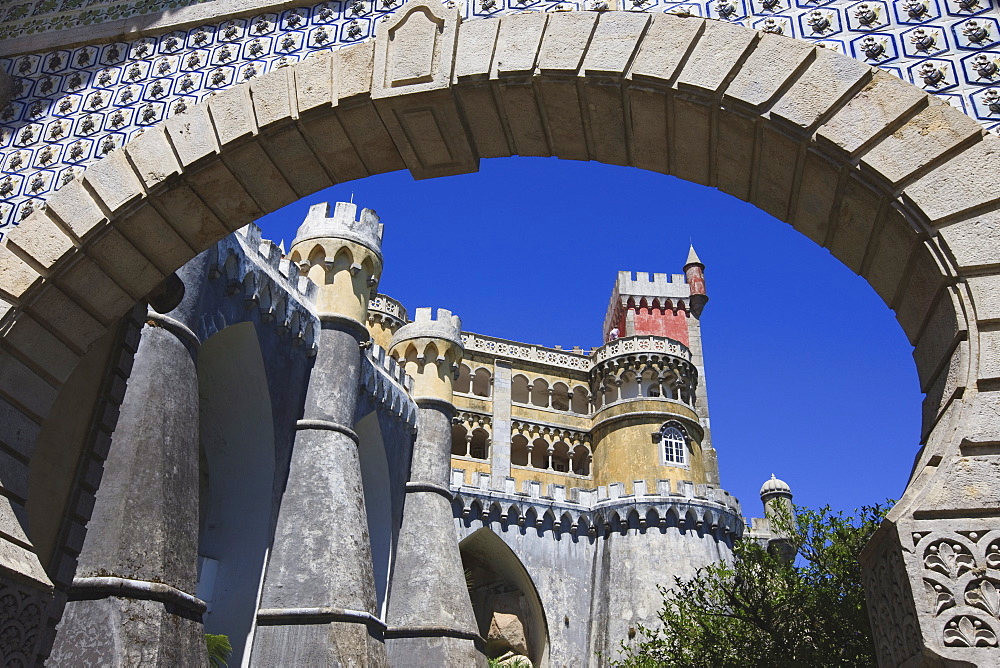 Pena National Palace, UNESCO World Heritage Site, Sintra, Portugal, Europe