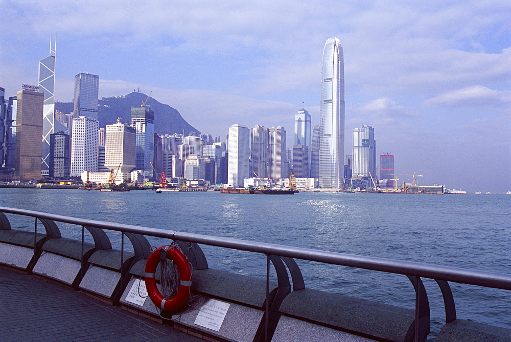 Central skyline, Hong Kong Island, Hong Kong, China, Asia