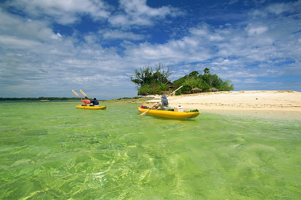 Sea kayaking with Cutting Edge Adventures, Efale, Vanuatu, Pacific Islands, Pacific