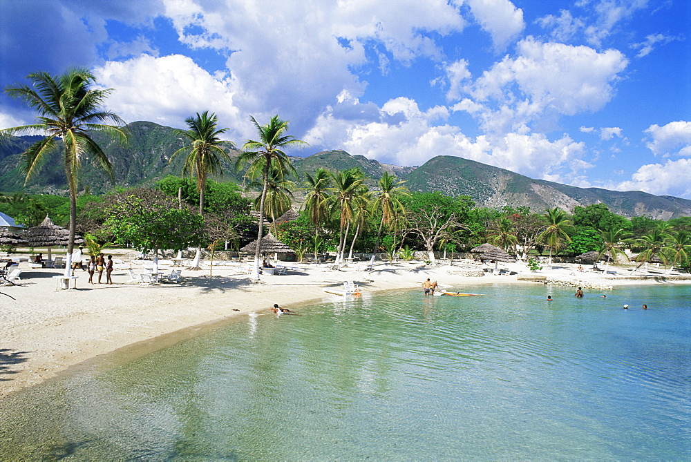 Kyona Beach Club, north of Port au Prince, Haiti, West Indies, Central America