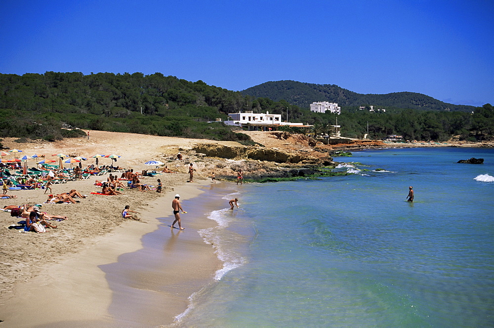 Cala Nova beach, Ibiza, Balearic Islands, Spain, Mediterranean, Europe