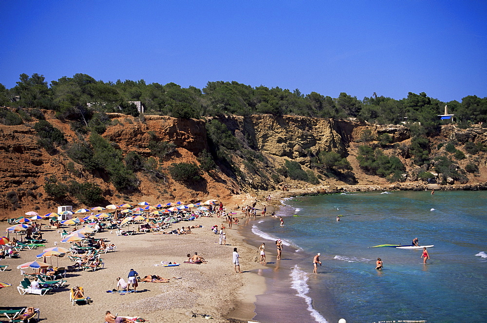 Beach, La Joya, Ibiza, Balearic Islands, Spain, Mediterranean, Europe