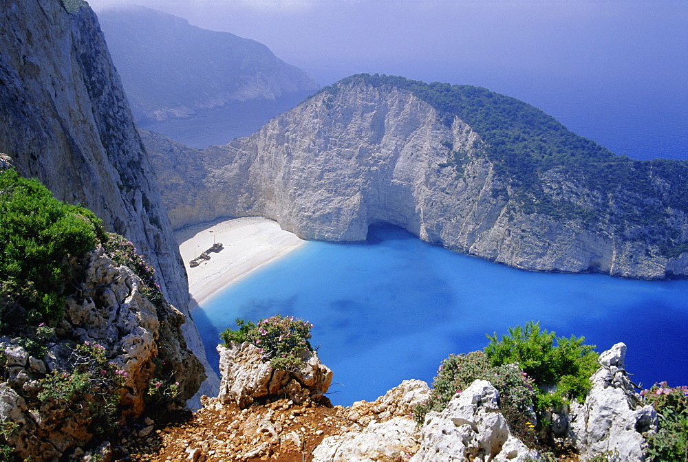 Shipwreck Cove, Zakinthos, Ionian Islands, Greece, Europe