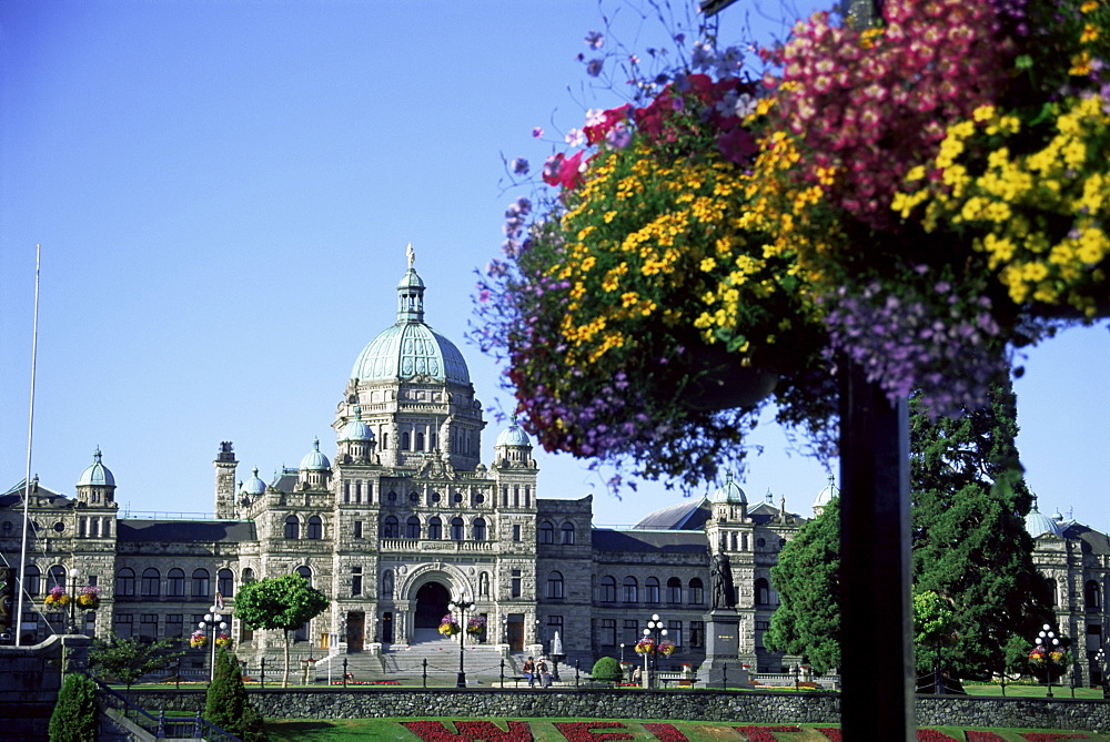 Parliament Building, Victoria, Vancouver Island, British Columbia, Canada, North America