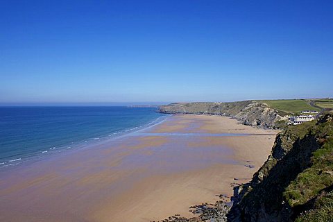 Watergate Bay, Newquay, Cornwall, England, United Kingdom, Europe