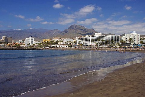 Playa de Troya, Playa de las Americas, Tenerife, Canary Islands, Spain, Atlantic, Europe