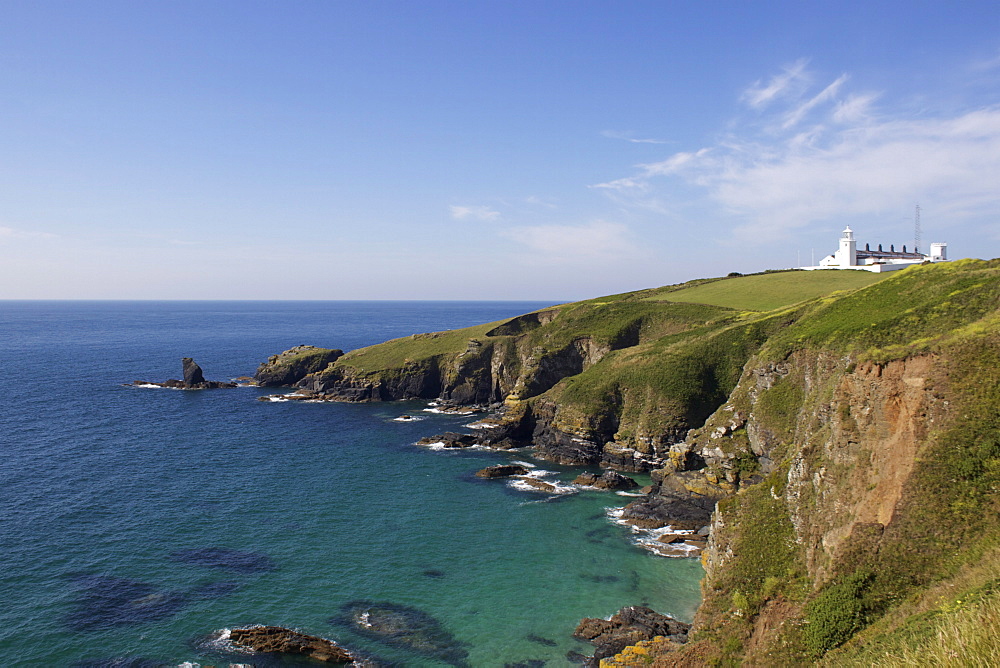 Lighthouse, Lizard Point, Cornwall, England, United Kingdom, Europe