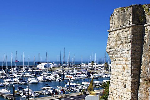 Marina and Old Fort, Cascais, Portugal, Europe