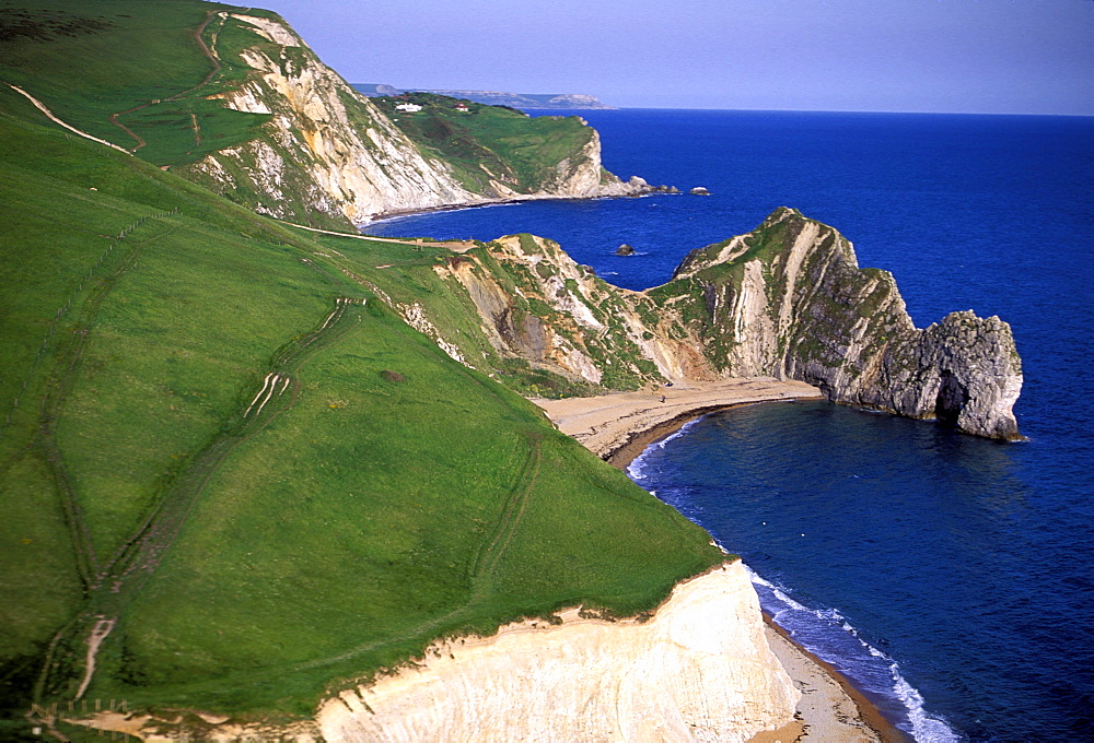 Durdle Door, near Lulworth, Dorset, England, UK, Europe