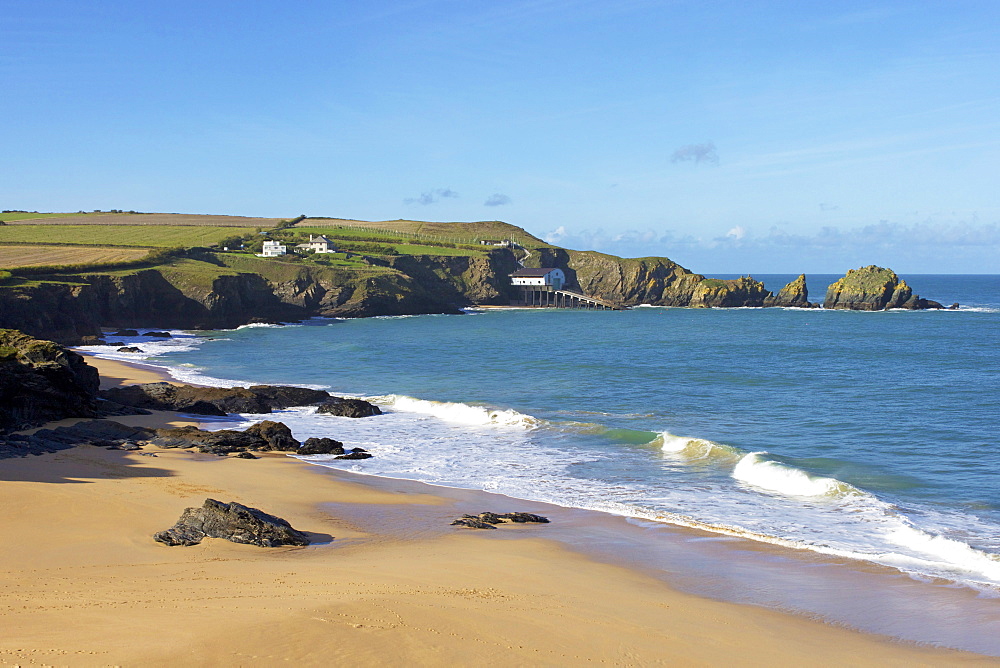 Mother Ivey's Bay, Cornwall,  England, United Kingdom, Europe