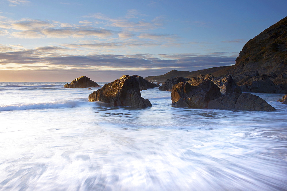 Combesgate Beach, Devon, England, United Kingdom, Europe