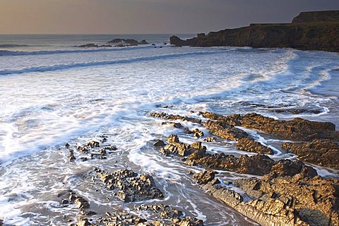 Crooklets Beach, Bude, Cornwall, England, United Kingdom, Europe