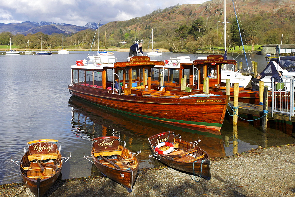 Ambleside, Lake Windermere, Lake District National Park, Cumbria, England, United Kingdom, Europe