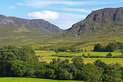 Slievenaglogh, Mourne Mountains, County Down, Ulster, Northern Ireland, United Kingdom, Europe