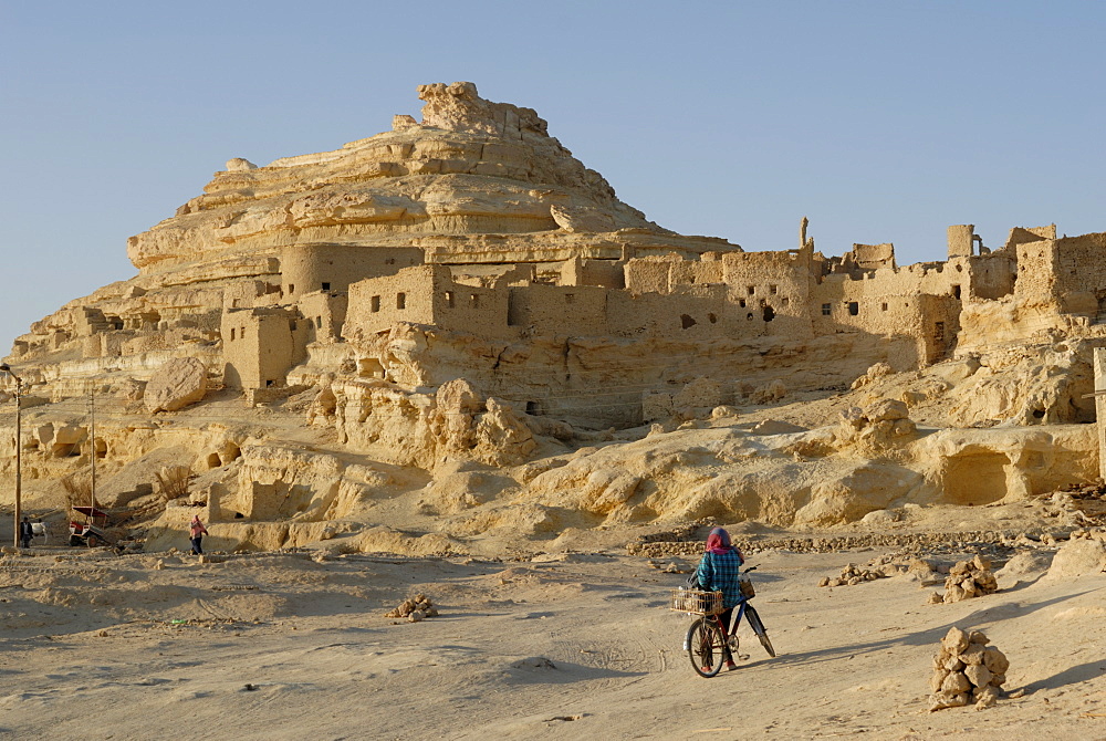 Old town of Shali, Oasis of Siwa, Egypt, North Africa, Africa