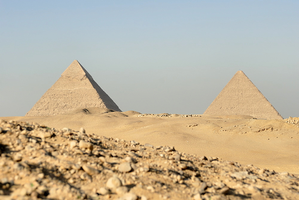 Pyramids, Giza, UNESCO World Heritage Site, Cairo, Egypt, North Africa, Africa