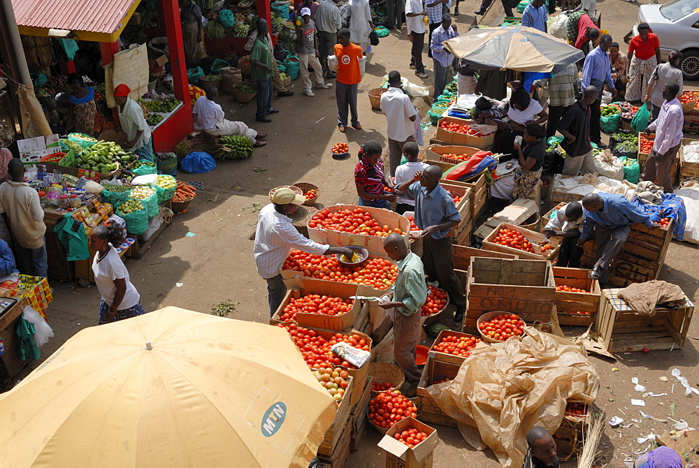 Nakasero Market, Kampala, Uganda, East Africa, Africa