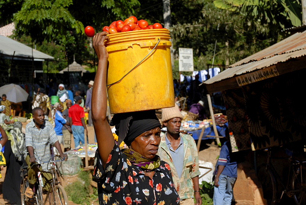 Market, Lushoto, Tanzania, East Africa, Africa