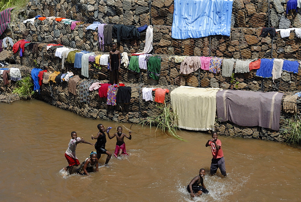 Chembe village, Cape Maclear, Lake Malawi, Malawi, Africa