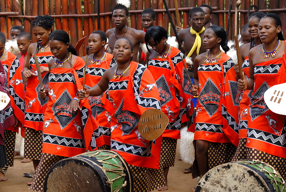 Mantenga Swazi Cultural Village, Swaziland, Africa