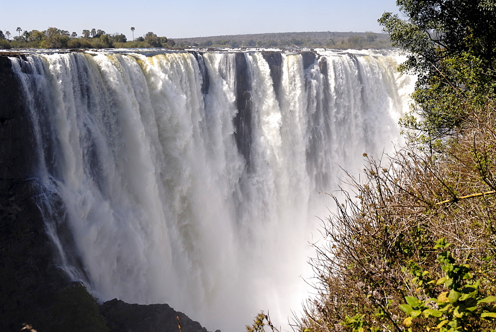 Main Falls, Victoria Falls, UNESCO World Heritage Site, Zimbabwe, Africa