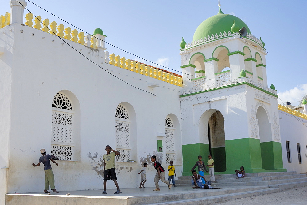 The Great Mosque, Old Town, UNESCO World Heritage Site, Lamu Island, Kenya, East Africa, Africa