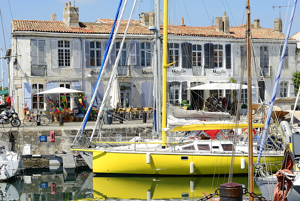 Port, St. Martin de Re, Ile de Re, Charente-Maritime, Poitou-Charentes, France, Europe