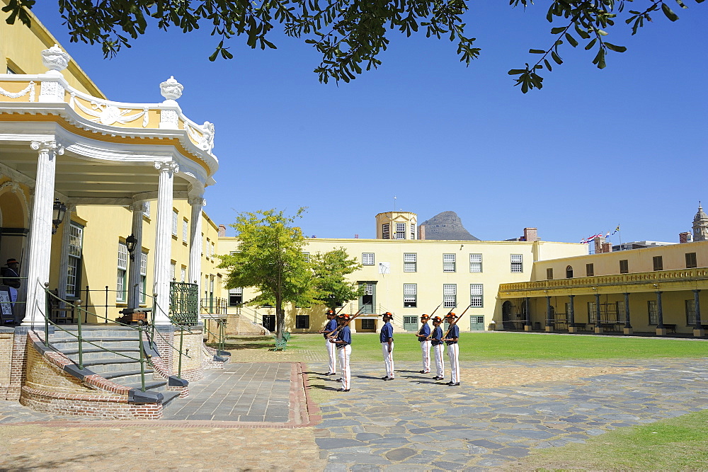 The Ceremony of the Key, Castle of Good Hope, Cape Town, South Africa, Africa