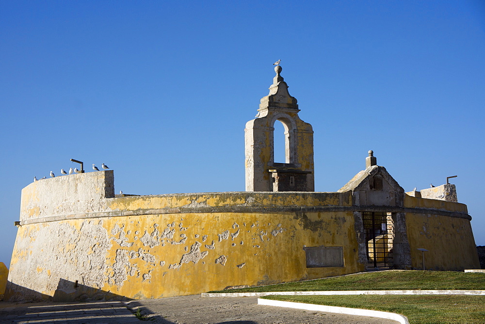 The 16th century fort at Peniche, Centro, Portugal, Europe