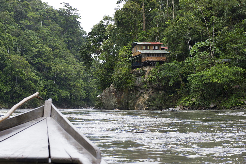 On the Madre de Dios River, Peru, South America