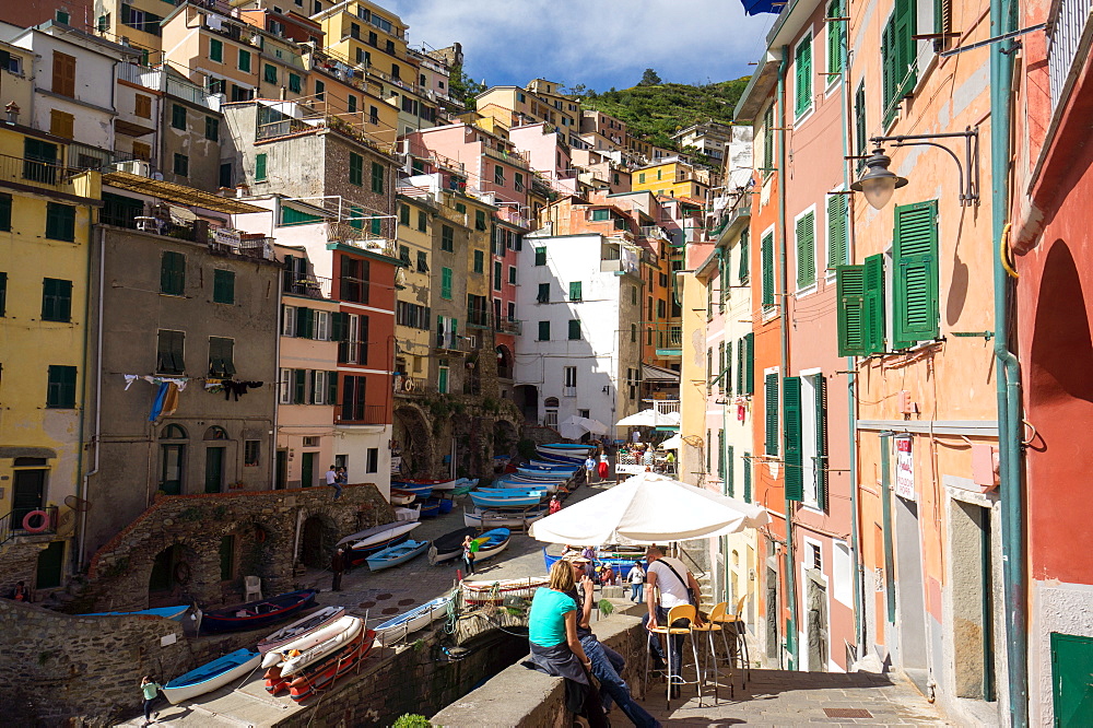 Manarola, Cinque Terre, UNESCO World Heritage Site, Liguria, Italy, Europe