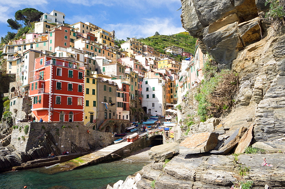 Manarola, Cinque Terre, UNESCO World Heritage Site, Liguria, Italy, Europe