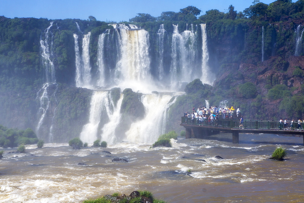 Iguacu Falls, Iguacu National Park, UNESCO World Heritage Site, Brazil, South America