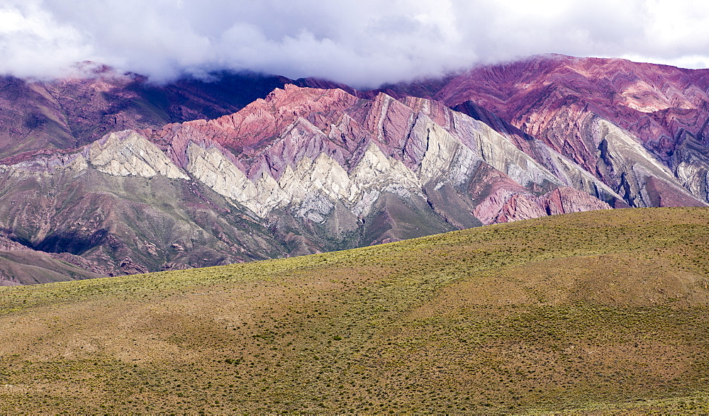 Coloured mountains, Salta district, Argentina, South America