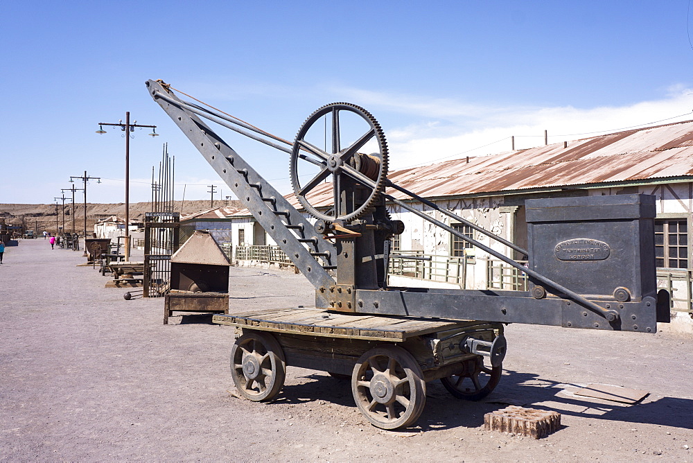 Humberstone saltpeter mine, UNESCO World Heritage Site, Chile, South America