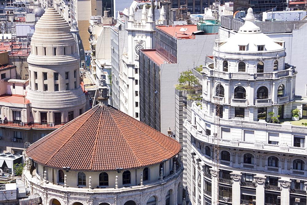 Aerial view of Buenos Aires, Argentina, South America