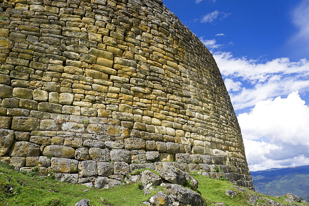 Kuelap, precolombian ruin of citadel city, Chachapoyas, Peru, South America