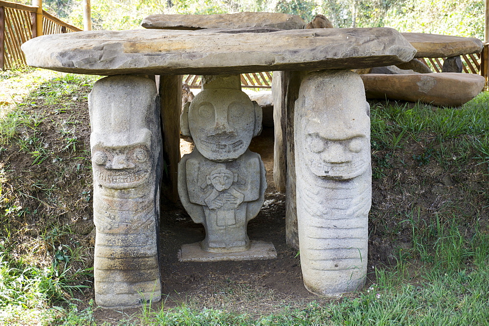 San Agustin Archaeological Park, UNESCO World Heritage Site, Colombia, South America