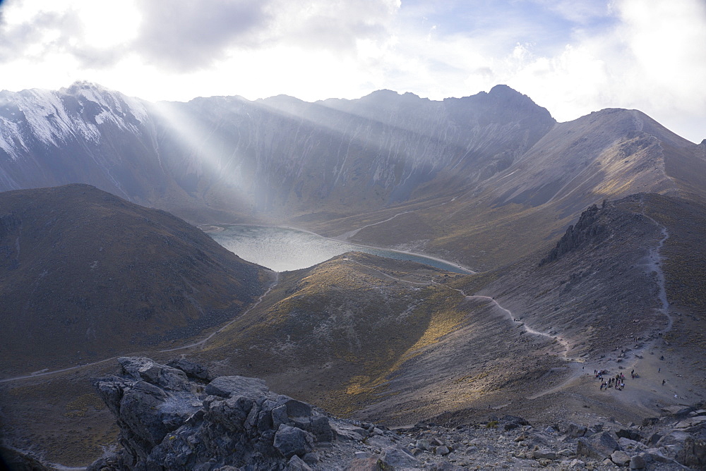 Parque Nevada de Toluca and the volcano de Toluca, Mexico, North America