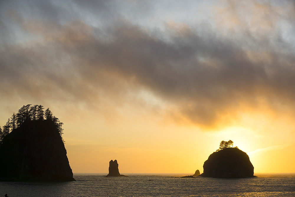 La Push, islands, Indian Reservation of the Quileute people, Washington State, United States of America, North America