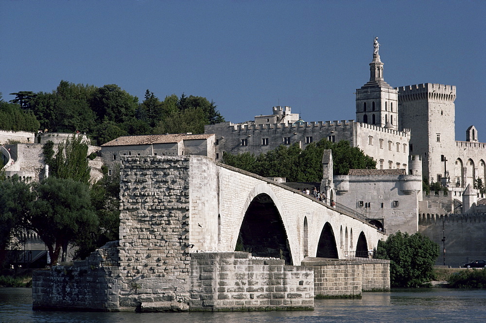 Le Pont d'Avignon, Avignon, Vaucluse, Provence, France, Europe